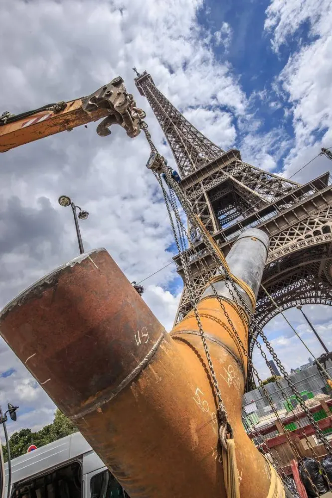 Pose tuyauterie à Conflans-Sainte-Honorine