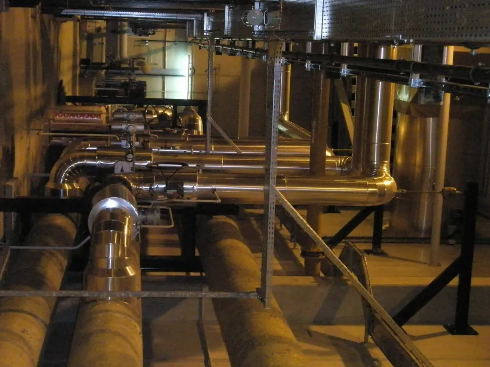 Réseau d'eau glacée à Conflans-Sainte-Honorine